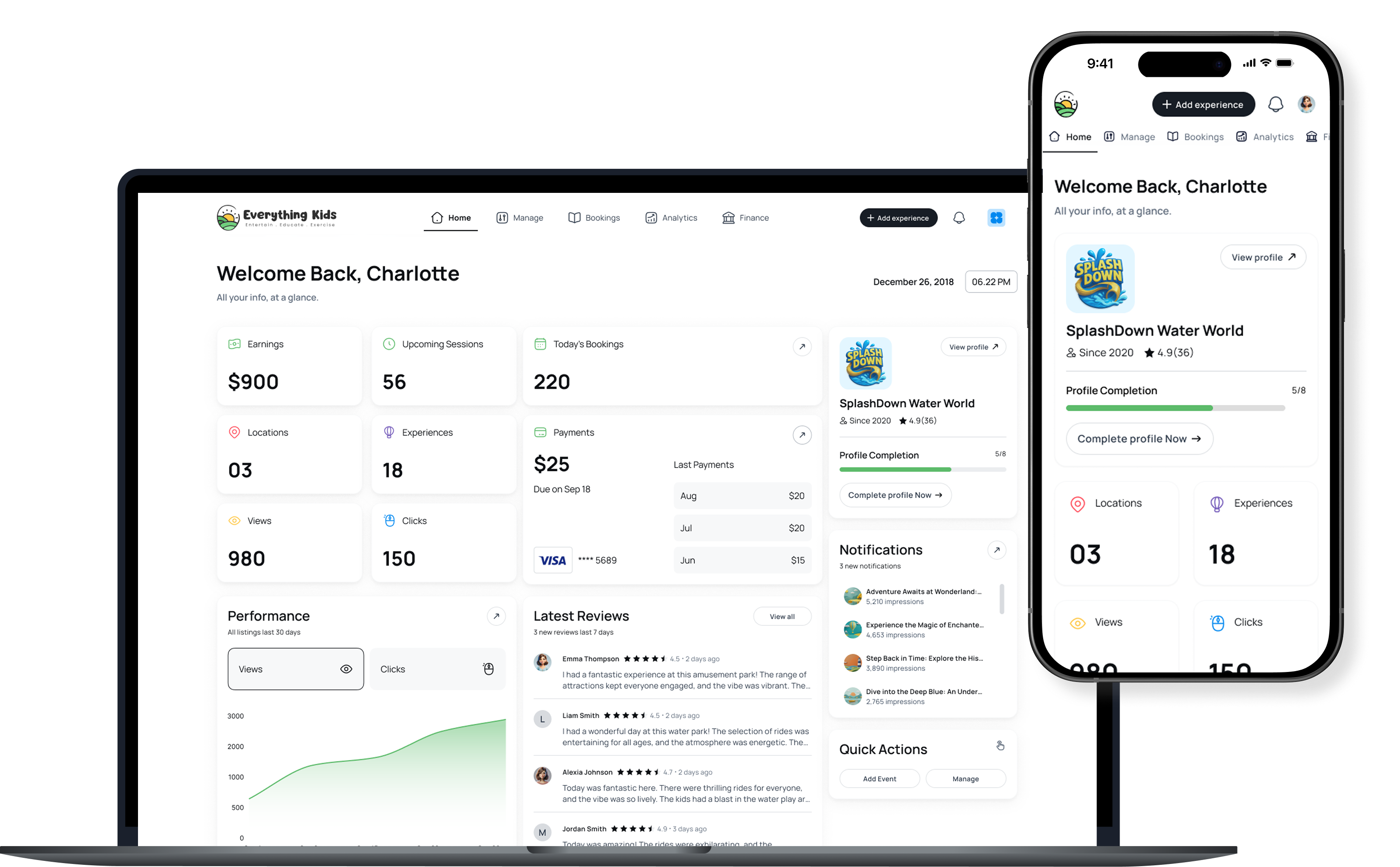 Manage Everything Section